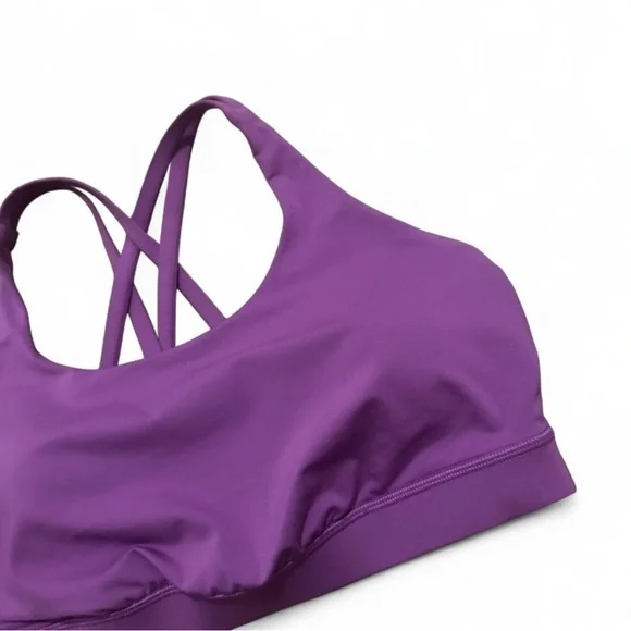 lululemon purple Energy Bra Medium Support - Picture 2 of 4